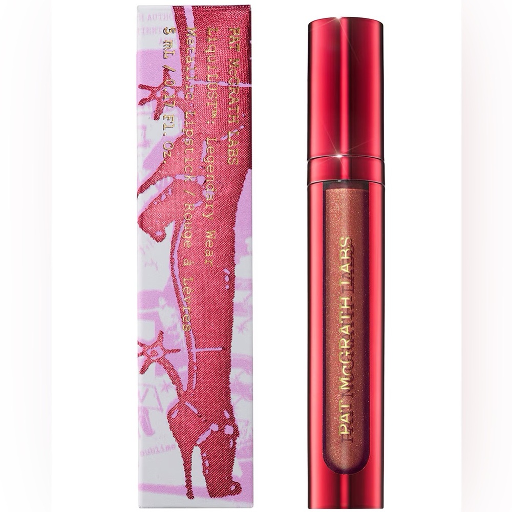 BNIB Pat McGrath Liquilust Metallic Liquid Lipstick - Nude Awakening